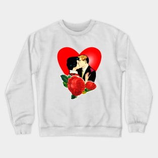 Man and woman in love Crewneck Sweatshirt